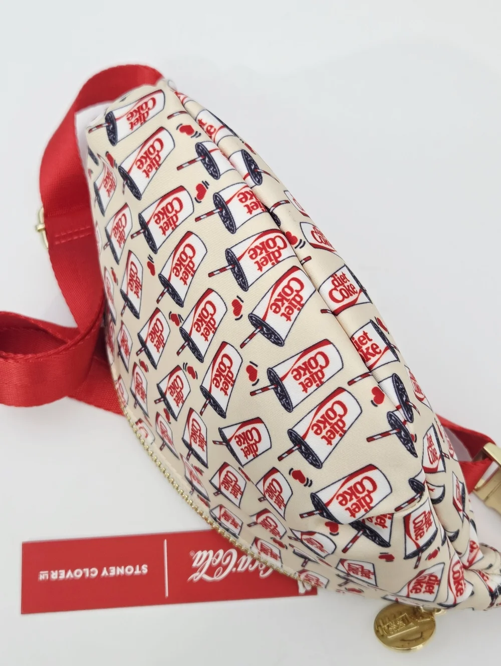 NWT STONEY CLOVER LANE X COCA COLA DIET COKE FANNY PACK